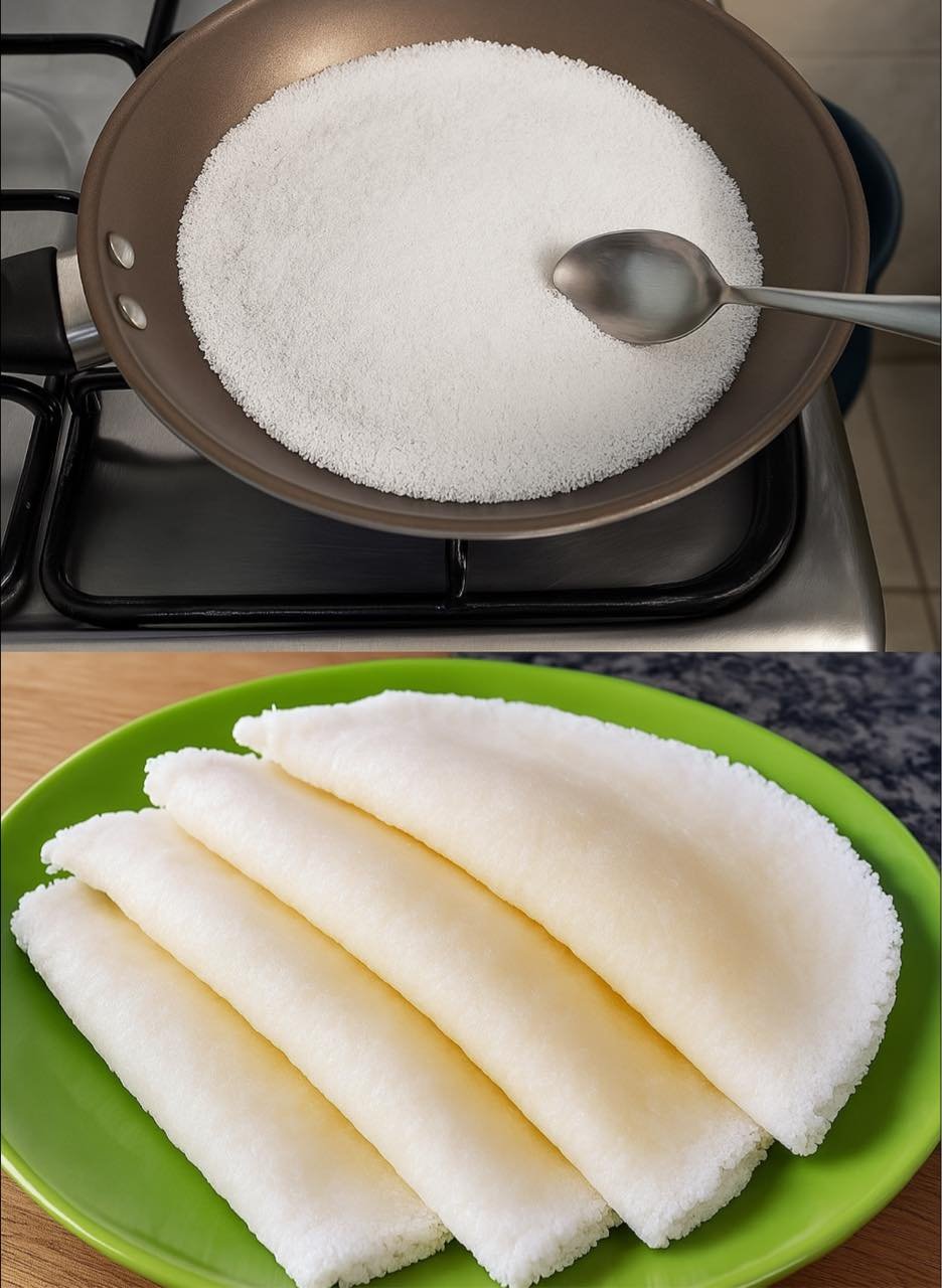 Tapioca Molhadinha.