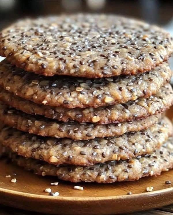 🍪 Bolachas de Aveia e Chia – Sem Farinha, Sem Açúcar e Cheias de Sabor!