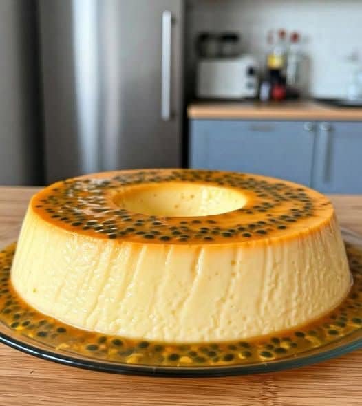 🍮 Pudim de Maracujá de Liquidificador 🥭