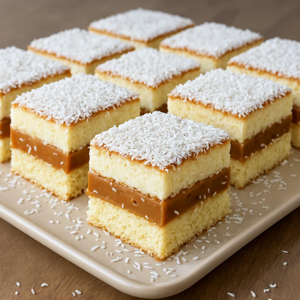 🍰 Bolo de Doce de Leite com Coco – Um Amor à Primeira Mordida!