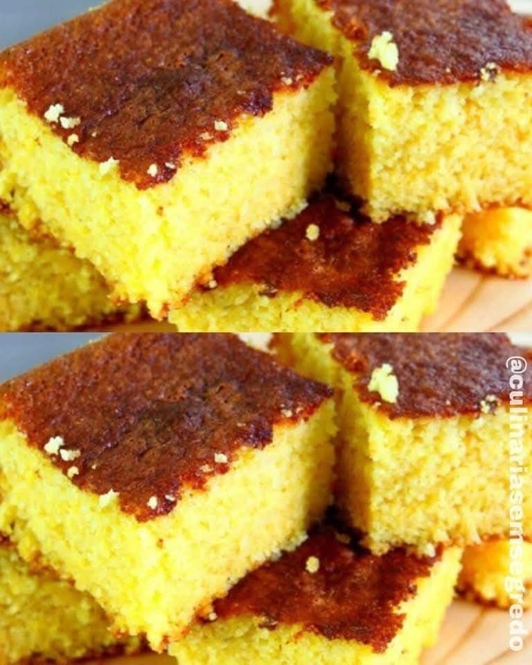 🍰 Bolo de Milho da Palmirinha.
