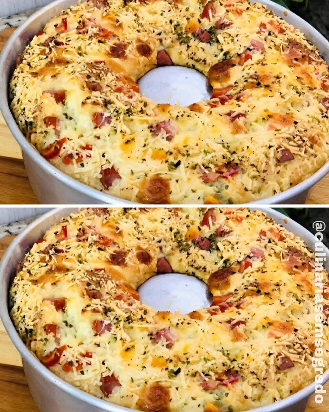 Nunca mais joguei arroz amanhecido fora! Agora faço esse bolo salgado de liquidificador: fácil, econômico e delicioso!