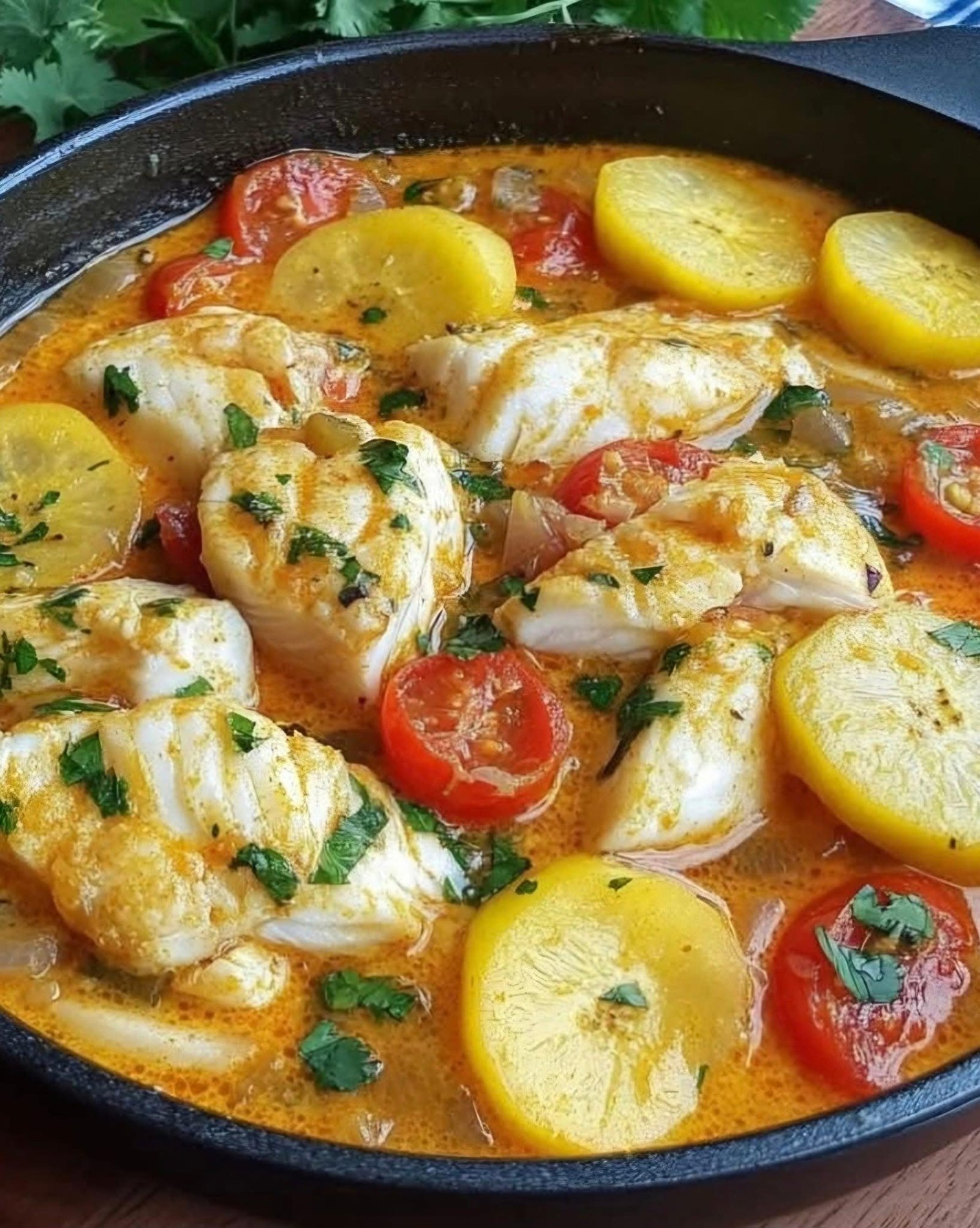 Moqueca de Peixe 🐟 com Banana-da-Terra 🍌