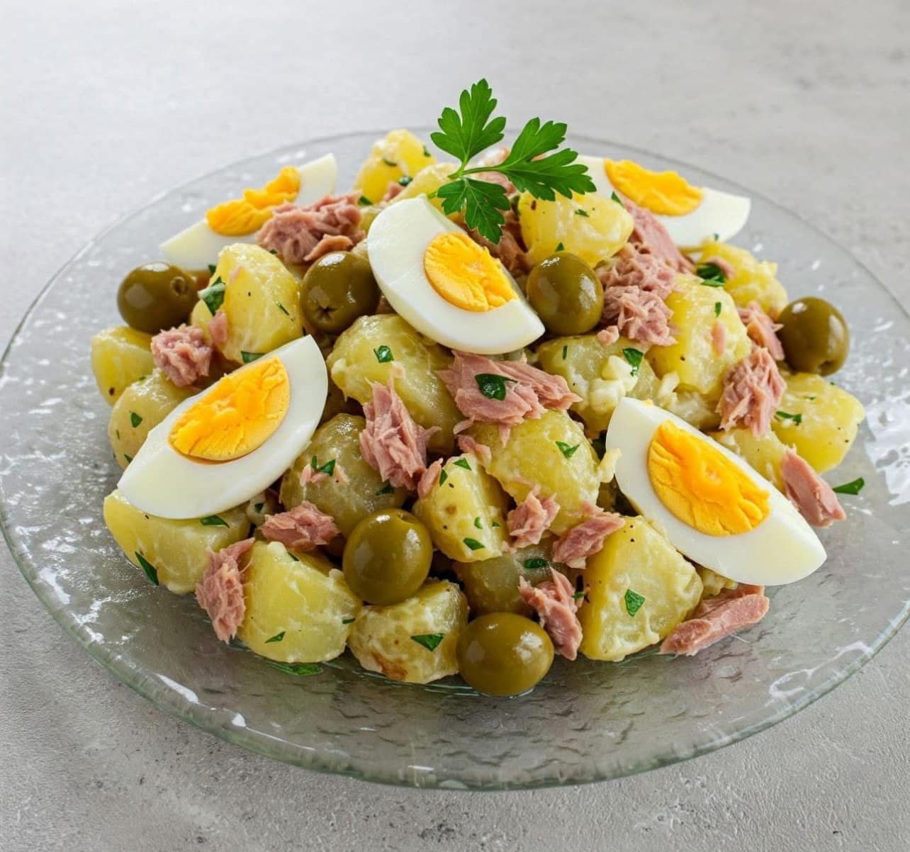 🥔🐟🥚 Salada de Batatas com Atum e Ovos.
