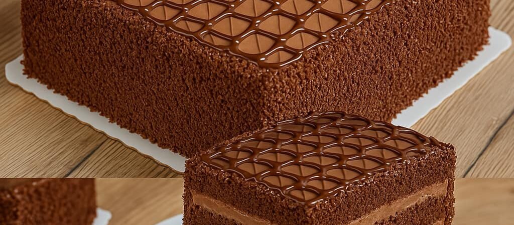 🍫✨ Bolo Céu de Chocolate.