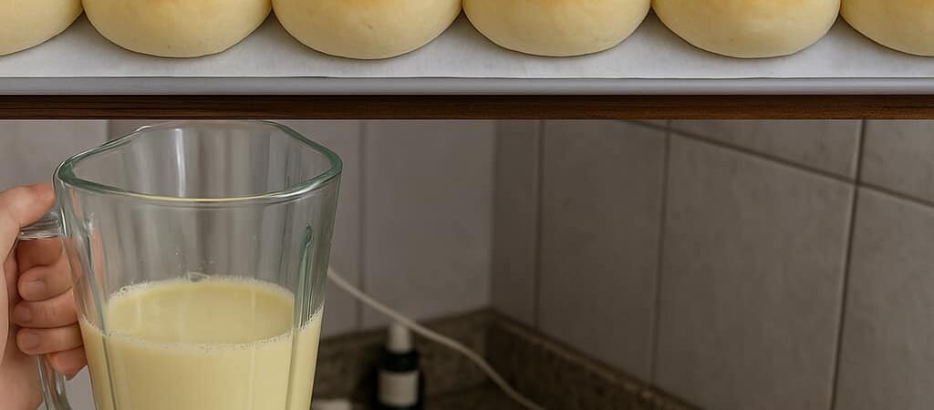 🍞 Pãozinho de Liquidificador Fácil.