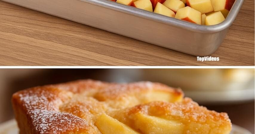 🍎 Bolo de Maçã Macio da Vovó