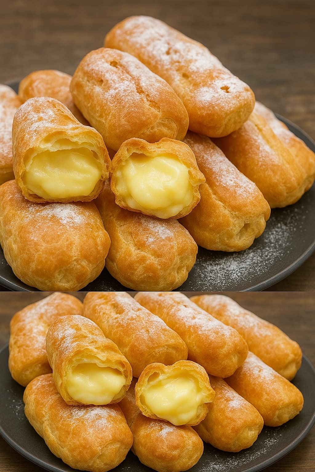 👑 Bolinho dos 3 Reis Magos (Carolinas Recheadas)