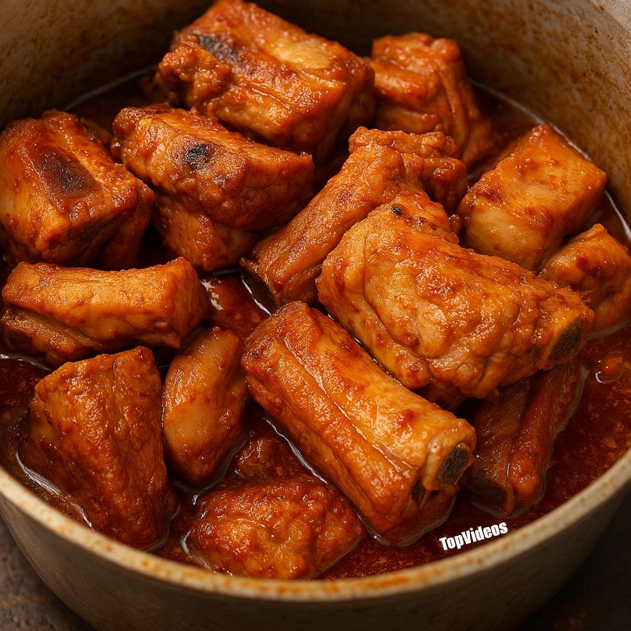 🐷 Costelinha Suína Diferente e Deliciosa.