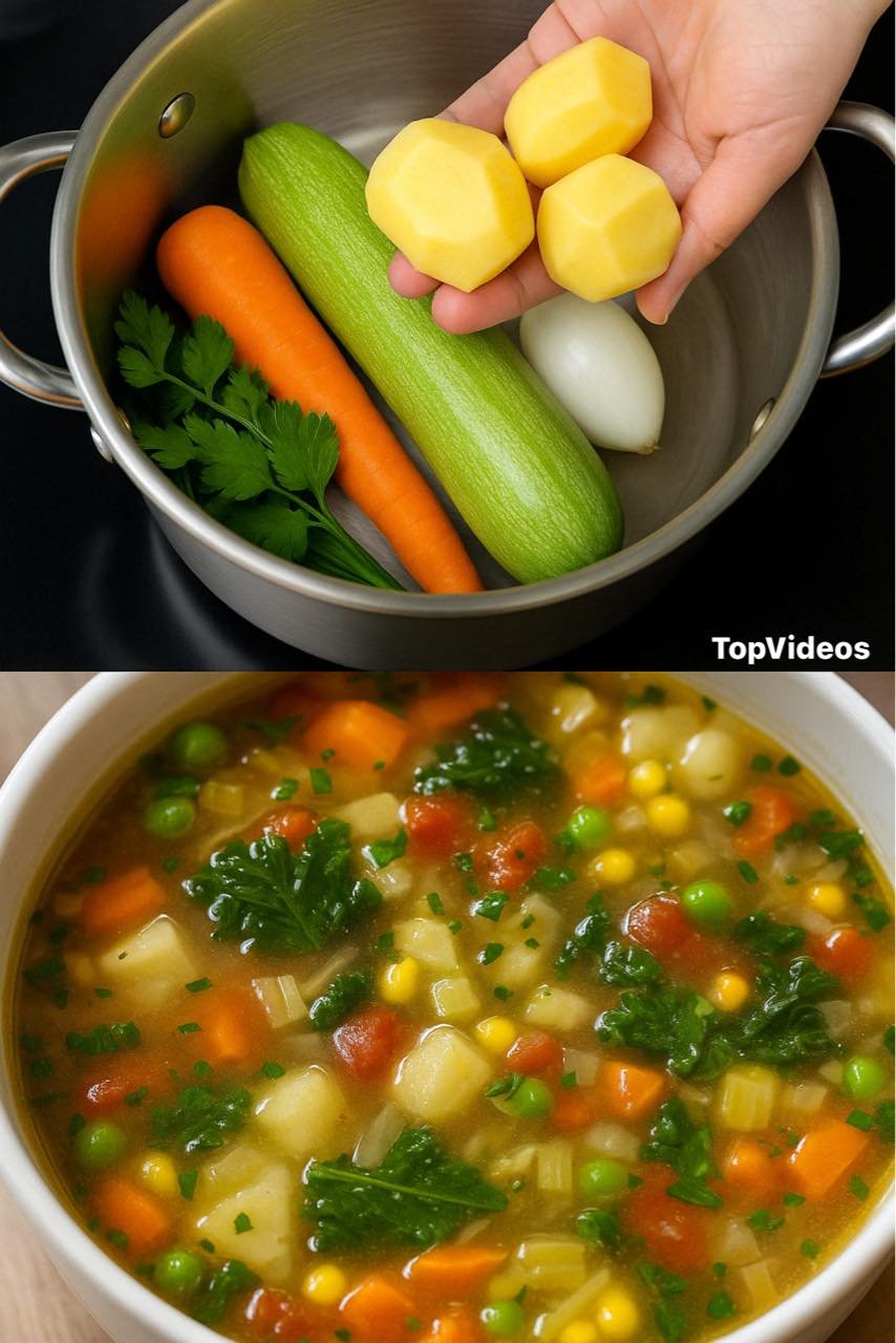 SOPA COM LEGUMES