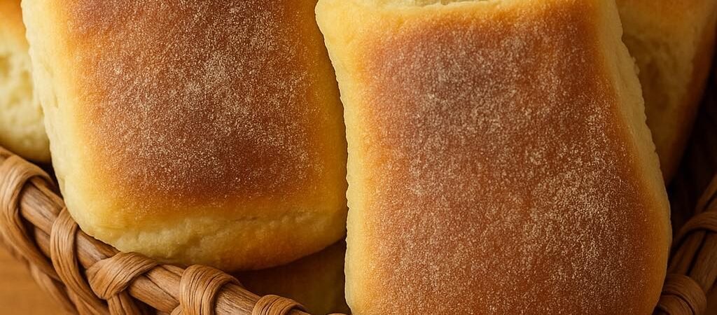 Pão de Fubá Caseiro – Macio e Delicioso! 🌽🍞