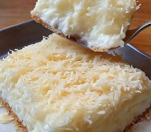 🥥 Bolo de Coco Gelado: Simples, Molhadinho e Irresistível! 🍰✨