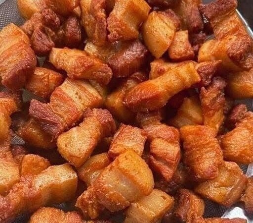 😍 Torresmo Crocante e Sequinho 😍