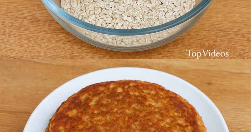 🍎🥞 Panqueca de Aveia e Maçã — sem açúcar, sem trigo, sem leite e sem ovo!