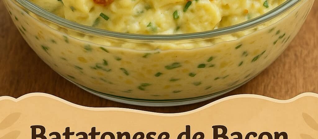 🥔🥓 Batatonese de Bacon Cremosa