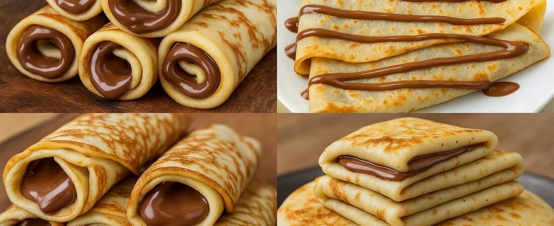 🥞🍫 Panquecas com Recheio de Chocolate