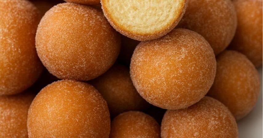 O SEGREDO do BOLINHO DE CHUVA sequinho e macio, bolinho de chuva de vó 👵❤️ RECEITA: