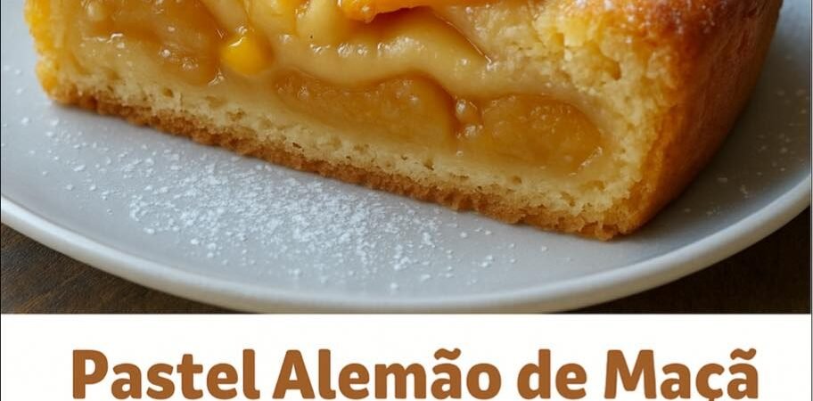 🍎 Bolo Alemão de Maçã (Apfelkuchen)